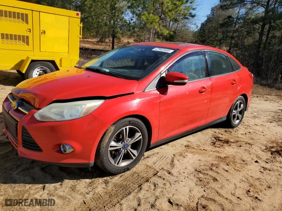2014 Ford Focus SE with VIN 1FADP3F22EL409829, listed as a Copart auction lot 47533485 with 178,790 mi miles and Salvage Title. Bid and sale history available at carsss.com. Image 1.