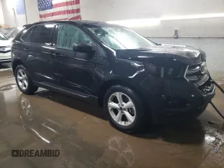 2017 Ford Edge SE with VIN 2FMPK4G91HBC25232, listed as a Copart auction lot 85914024 with 77,324 mi miles and Salvage Title. Bid and sale history available at carsss.com. Image 4.