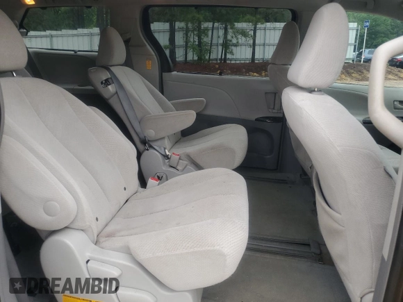 2013 Toyota Sienna LE AAS with VIN 5TDKK3DC8DS395007, listed as a Copart auction lot 54950905 with Not provided miles and Salvage title. Bid and sale history available at DreamBid. Image 11.