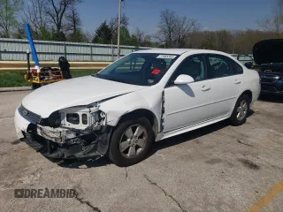 2011 Chevrolet Impala LT Fleet z VIN 2G1WG5EK5B1254185, wystawiony jako Copart lot #51965365 z przebiegiem 83 174 mil mil oraz Szkoda całkowita • Salvage title. Historia ofert i sprzedaży dostępna na DreamBid. Obrazek 1.