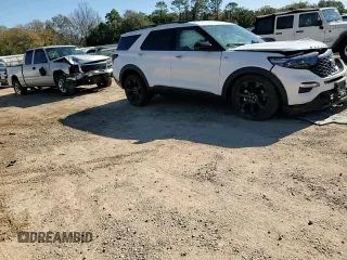 2023 Ford Explorer ST-Line with VIN 1FMSK7KH0PGB52842, listed as a Copart auction lot 88803645 with 20,888 mi miles and Salvage Title. Bid and sale history available at carsss.com. Image 11.