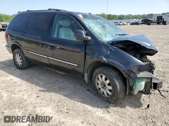 2006 Chrysler Town & Country Touring with VIN 2A4GP54L86R803093, listed as a Copart auction lot 52813085 with Not Provided miles and Clean Title. Bid and sale history available at DreamBid. Image 4.