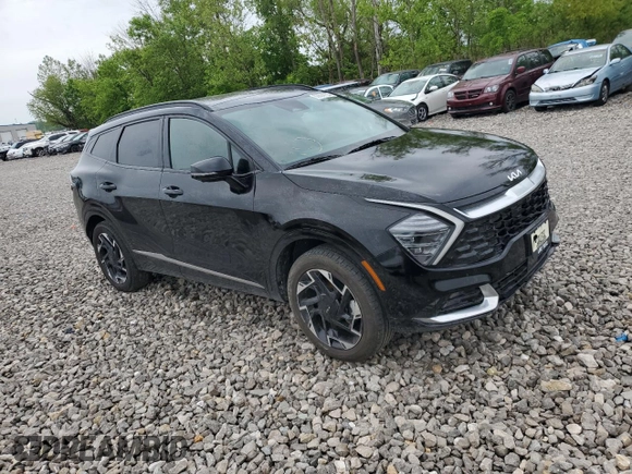 2024 Kia Sportage SX-Prestige with VIN 5XYK5CDF0RG201091, listed as a Copart auction lot 55604155 with 37,563 mi miles and Salvage title. Bid and sale history available at DreamBid. Image 4.