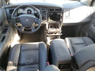 2005 Dodge Durango SLT with VIN 1D4HB48N45F595821, listed as a Copart auction lot 87407984 with 149,198 mi miles and Salvage title. Bid and sale history available at DreamBid. Image 8.