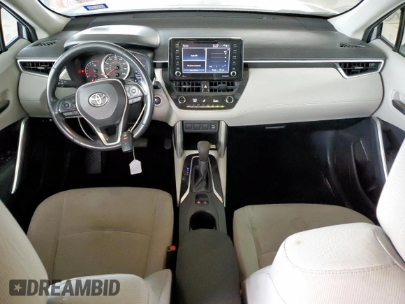 2022 Toyota Corolla Cross LE with VIN 7MUCAAAG5NV032352, listed as a Copart auction lot 59170715 with 53,127 mi miles and Clean title. Bid and sale history available at DreamBid. Image 8.