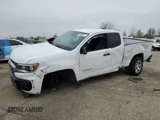 2022 Chevrolet Colorado 2WD Work Truck z VIN 1GCHSBEA3N1125635, wystawiony jako Copart lot #51315405 z przebiegiem 105 698 mil mil oraz Szkoda całkowita • Salvage title. Historia ofert i sprzedaży dostępna na DreamBid. Obrazek 1.