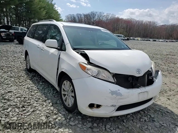 2011 Toyota Sienna XLE with VIN 5TDDK3DC1BS010411, listed as a Copart auction lot 51213065 with 174,214 mi miles and Salvage title. Bid and sale history available at DreamBid. Image 11.