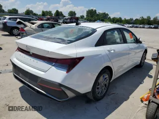 2024 Hyundai Elantra SEL with VIN KMHLM4DG4RU812211, listed as a Copart auction lot 63110035 with 3,612 mi miles and Salvage title. Bid and sale history available at DreamBid. Image 3.