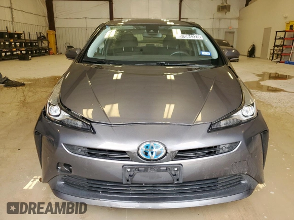 2019 Toyota Prius L Eco with VIN JTDKARFUXK3094684, listed as a Copart auction lot 57084325 with 105,940 mi miles and Clean title. Bid and sale history available at DreamBid. Image 5.