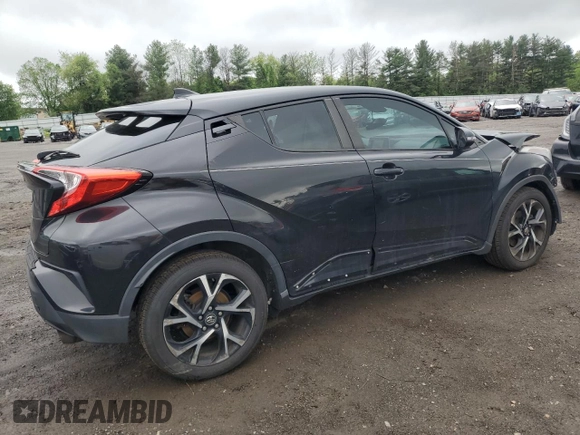 2018 Toyota C-HR XLE with VIN NMTKHMBX9JR058267, listed as a Copart auction lot 55808055 with 102,251 mi miles and Clean Title. Bid and sale history available at DreamBid. Image 3.