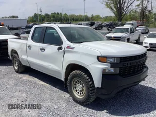 2019 Chevrolet Silverado 1500 Work Truck with VIN 1GCRYAEF9KZ257806, listed as a IAAI auction lot 42294637 with 126,881 mi miles and . Bid and sale history available at DreamBid. Image 21.