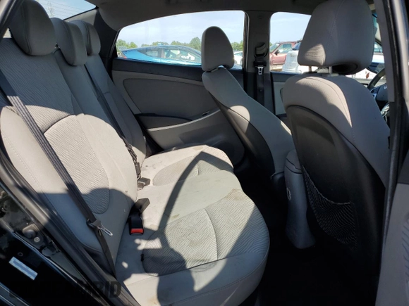 2012 Hyundai Accent GLS z VIN KMHCU4AE5CU059573, wystawiony jako Copart lot #51842315 z przebiegiem 232 144 mil mil oraz Nie do naprawy. Historia ofert i sprzedaży dostępna na DreamBid. Obrazek 10.