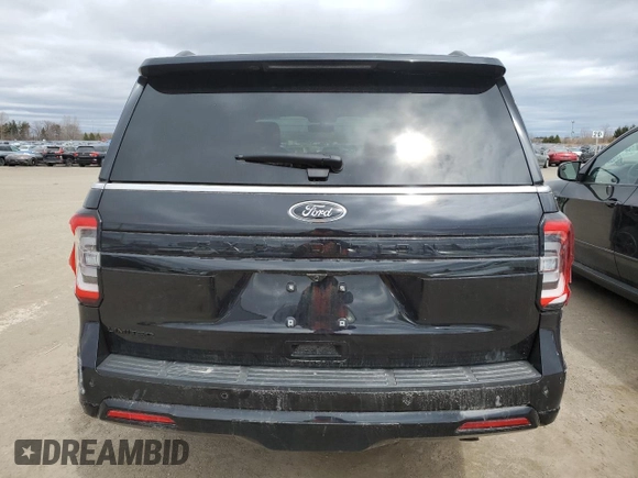 2022 Ford Expedition Limited with VIN 1FMJU2AT1NEA00902, listed as a Copart auction lot 48743745 with 64,410 mi miles and Clean title. Bid and sale history available at DreamBid. Image 6.