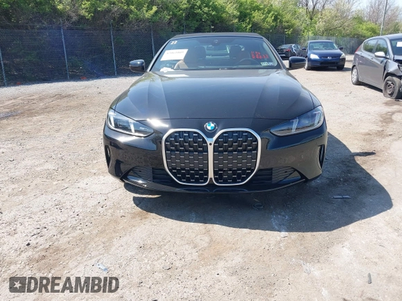 2025 BMW 4 Series 430i xDrive with VIN WBA53DB03SCT98773, listed as a IAAI auction lot 42061005 with 2,985 mi miles and . Bid and sale history available at carsss.com. Image 13.