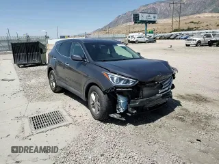 2017 Hyundai Santa Fe 2.4L with VIN 5XYZTDLB7HG452021, listed as a Copart auction lot 62024935 with 106,906 mi miles and Salvage title. Bid and sale history available at DreamBid. Image 15.