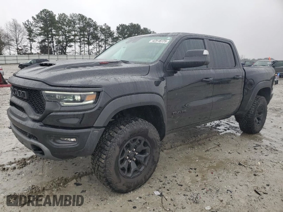 2024 Ram 1500 TRX with VIN 1C6SRFU9XRN151882, listed as a Copart auction lot 42518725 with 5,279 mi miles and Salvage Title. Bid and sale history available at carsss.com. Image 1.