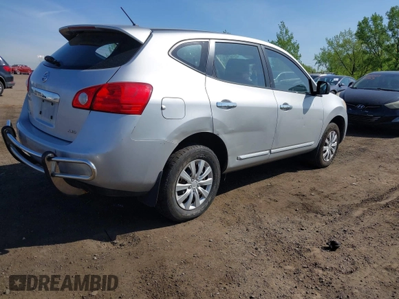 2013 Nissan Rogue S with VIN JN8AS5MV0DW128747, listed as a IAAI auction lot 42152164 with 106,337 mi miles and . Bid and sale history available at DreamBid. Image 4.