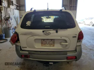 2006 Hyundai Santa Fe GLS with VIN KM8SC13E86U063633, listed as a Copart auction lot 74090444 with 98,922 mi miles and Salvage Title. Bid and sale history available at carsss.com. Image 6.