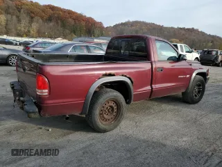 2002 Dodge Dakota with VIN 1B7FL16X22S668515, listed as a Copart auction lot 78352644 with 214,222 mi miles and Salvage Title. Bid and sale history available at DreamBid. Image 3.