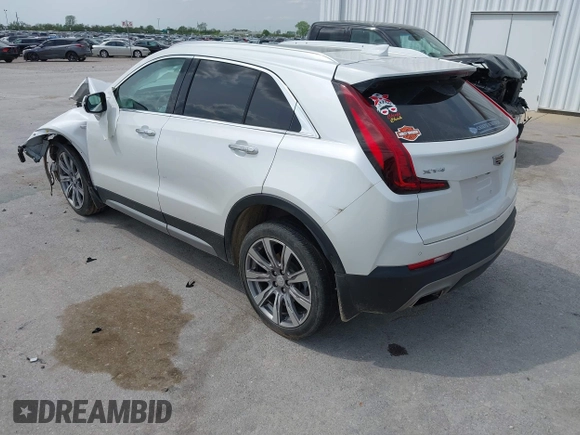 2022 Cadillac XT4 FWD Premium Luxury with VIN 1GYFZCR44NF144494, listed as a IAAI auction lot 42072181 with 41,891 mi miles and . Bid and sale history available at DreamBid. Image 3.