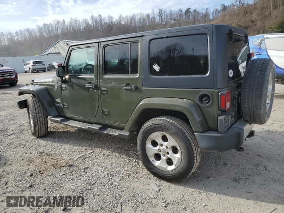2015 Jeep Wrangler Unlimited Wrangler X with VIN 1C4BJWEG4FL769347, listed as a Copart auction lot 46394805 with 151,011 mi miles and Salvage title. Bid and sale history available at DreamBid. Image 2.