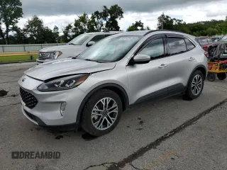 2020 Ford Escape SEL z VIN 1FMCU0H6XLUA33543, wystawiony jako Copart lot #60511475 z przebiegiem 48 615 mil mil oraz Szkoda całkowita • Salvage title. Historia ofert i sprzedaży dostępna na DreamBid. Obrazek 1.