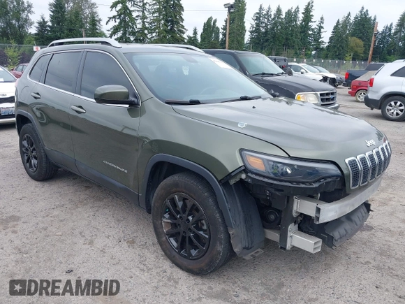 2019 Jeep Cherokee Latitude Plus z VIN 1C4PJMLB2KD191884, wystawiony jako IAAI lot #42647360 z przebiegiem 148 680 mil mil oraz . Historia ofert i sprzedaży dostępna na DreamBid. Obrazek 1.