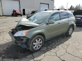 2007 Honda CR-V EX-L with VIN JHLRE38787C008984, listed as a Copart auction lot 46945165 with 180,986 mi miles and Salvage Title. Bid and sale history available at carsss.com. Image 1.