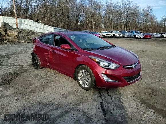 2015 Hyundai Elantra SE z VIN 5NPDH4AE0FH584083, wystawiony jako Copart lot #48060525 z przebiegiem 83 985 mil mil oraz Szkody całkowita. Historia ofert i sprzedaży dostępna na DreamBid. Obrazek 10.