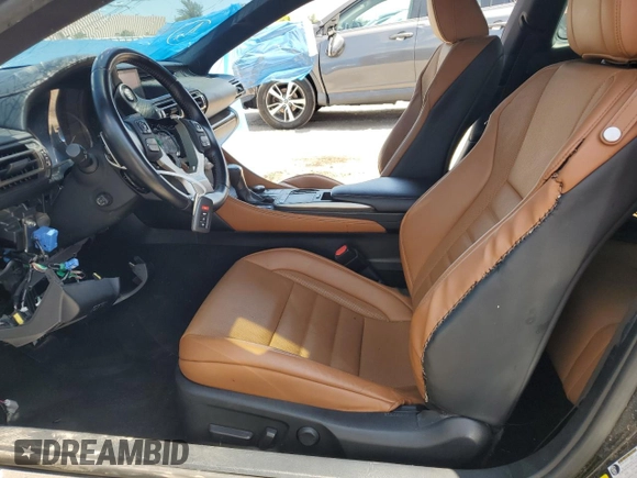 2020 Lexus RC 300 with VIN JTHD85EC5L5005646, listed as a Copart auction lot 55617555 with 29,804 mi miles and Non repairable. Bid and sale history available at DreamBid. Image 7.