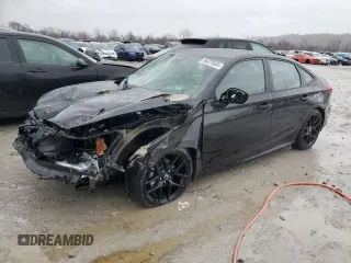 2025 Honda Civic Sport with VIN 2HGFE2F57SH526555, listed as a Copart auction lot 86325604 with 1,861 mi miles and Salvage title. Bid and sale history available at DreamBid. Image 1.