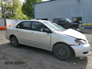 2005 Toyota Corolla CE with VIN 1NXBR32E25Z513898, listed as a Copart auction lot 57679695 with 189,869 mi miles and Salvage title. Bid and sale history available at DreamBid. Image 4.