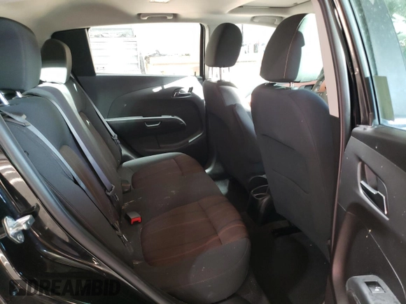 2016 Chevrolet Sonic LT with VIN 1G1JC6SB1G4164737, listed as a Copart auction lot 47288665 with 80,535 mi miles and Salvage Title. Bid and sale history available at carsss.com. Image 10.