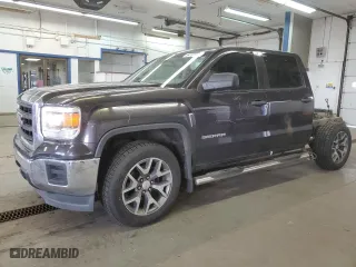 2014 GMC Sierra 1500 with VIN 3GTU2TEC7EG516097, listed as a Copart auction lot 54197155 with 124,304 mi miles and Salvage Title. Bid and sale history available at carsss.com. Image 1.