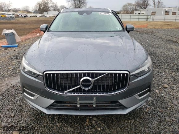 2021 Volvo XC60 Inscription with VIN YV4102RL3M1860596, listed as a Copart auction lot 47239585 with 39,830 mi miles and Salvage Title. Bid and sale history available at carsss.com. Image 5.