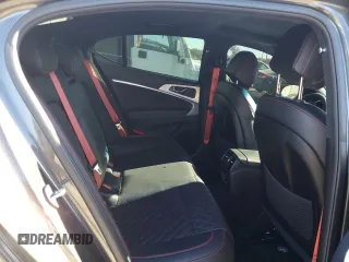 2023 Genesis G70 3.3T with VIN KMTG54TE5PU117687, listed as a Copart auction lot 76373174 with 41,892 mi miles and Salvage Title. Bid and sale history available at carsss.com. Image 10.