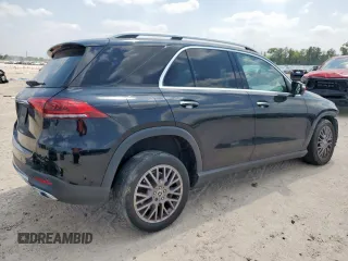 2022 Mercedes-Benz GLE 350 with VIN 4JGFB4JE9NA653509, listed as a Copart auction lot 57334425 with 36,112 mi miles and Salvage title. Bid and sale history available at DreamBid. Image 3.