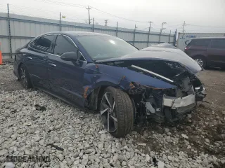 2022 Hyundai Sonata SEL Plus with VIN 5NPEJ4J26NH148626, listed as a Copart auction lot 51487385 with 0 mi miles and Clean Title. Bid and sale history available at carsss.com. Image 4.