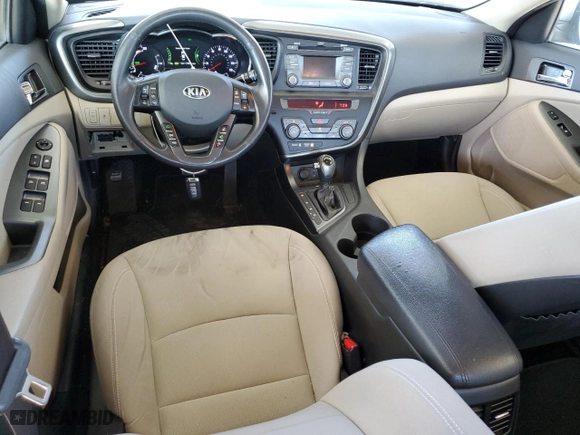 2013 Kia Optima Hybrid EX with VIN KNAGM4AD4D5043872, listed as a Copart auction lot 43169535 with 172,811 mi miles and Salvage Title. Bid and sale history available at carsss.com. Image 8.