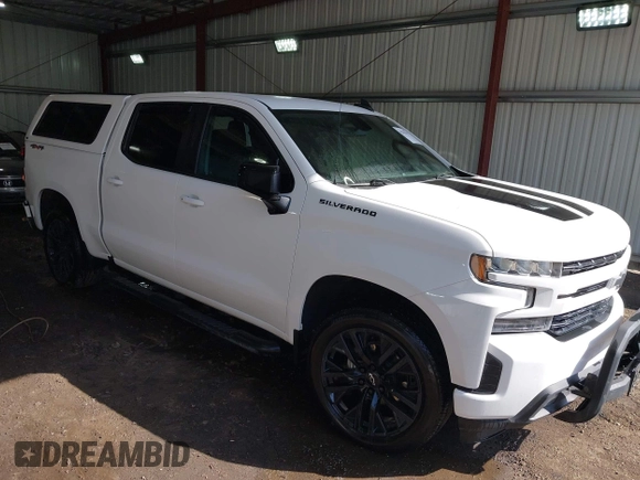 2021 Chevrolet Silverado 1500 RST with VIN 1GCUYEED7MZ367000, listed as a IAAI auction lot 42049697 with 44,422 mi miles and . Bid and sale history available at DreamBid. Image 1.