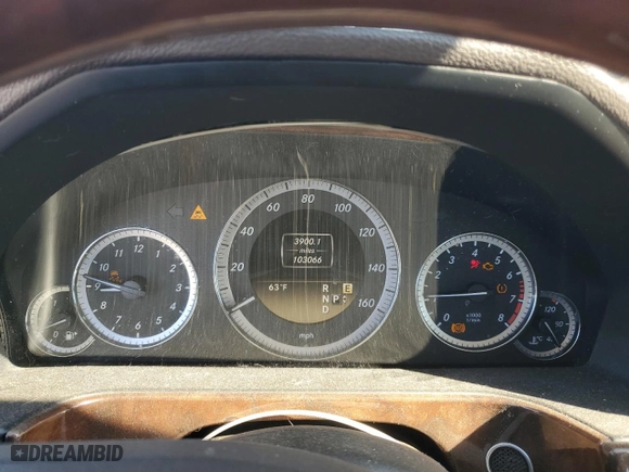 2012 Mercedes-Benz E-Class E 350 Luxury with VIN WDDHF5KB8CA585105, listed as a Copart auction lot 49592095 with 103,066 mi miles and Salvage Title. Bid and sale history available at carsss.com. Image 9.