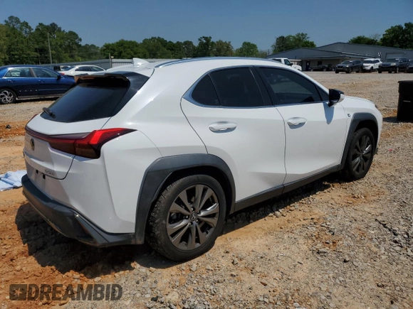 2019 Lexus UX 200 with VIN JTHY3JBH0K2019012, listed as a Copart auction lot 52217285 with 40,617 mi miles and Salvage title. Bid and sale history available at DreamBid. Image 3.