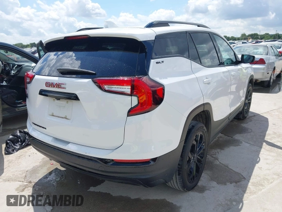 2022 GMC Terrain SLT with VIN 3GKALPEVXNL269968, listed as a IAAI auction lot 42600907 with 39,685 mi miles and . Bid and sale history available at DreamBid. Image 4.