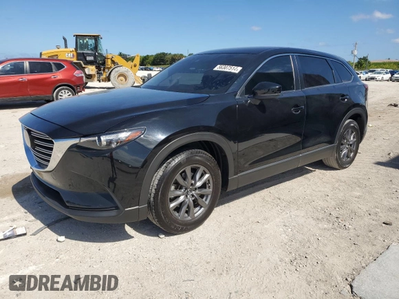 2021 Mazda CX-9 Sport with VIN JM3TCBBY6M0506576, listed as a Copart auction lot 56307514 with 36,310 mi miles and Salvage Title. Bid and sale history available at DreamBid. Image 1.