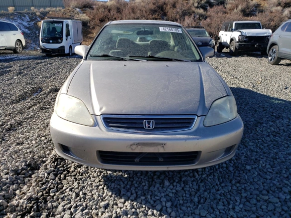 2000 Honda Civic EX with VIN 2HGEJ8643YH519550, listed as a Copart auction lot 42168705 with 155,786 mi miles and Clean Title. Bid and sale history available at carsss.com. Image 5.