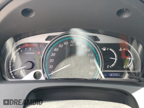 2012 Toyota Venza LE with VIN 4T3ZA3BB9CU061268, listed as a Copart auction lot 57550455 with 87,260 mi miles and Salvage title. Bid and sale history available at DreamBid. Image 9.