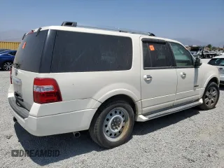 2007 Ford Expedition Max Limited with VIN 1FMFK20527LA06284, listed as a Copart auction lot 60783485 with 99,743 mi miles and Salvage title. Bid and sale history available at DreamBid. Image 3.
