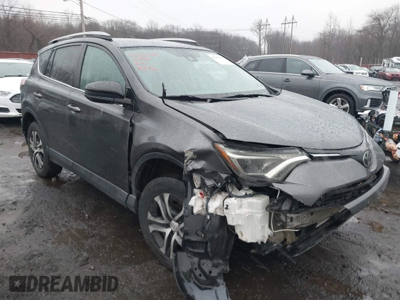 2017 Toyota RAV4 LE with VIN 2T3BFREV5HW595161, listed as a IAAI auction lot 41161747 with 108,839 mi miles. Bid and sale history available at carsss.com. Image 6.