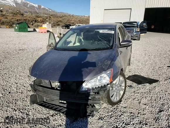 2015 Nissan Sentra SL with VIN 3N1AB7AP4FY365852, listed as a Copart auction lot 50348565 with Not Provided miles and Salvage Title. Bid and sale history available at DreamBid. Image 11.