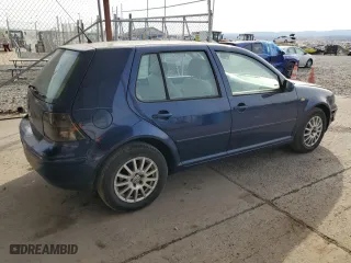2003 Volkswagen Golf GLS with VIN 9BWGK61J534035865, listed as a Copart auction lot 78423874 with 197,460 mi miles and Salvage Title. Bid and sale history available at carsss.com. Image 3.